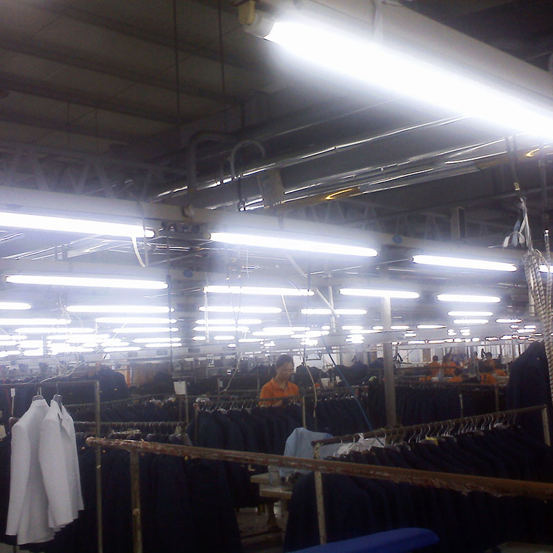 Clothing industry led light